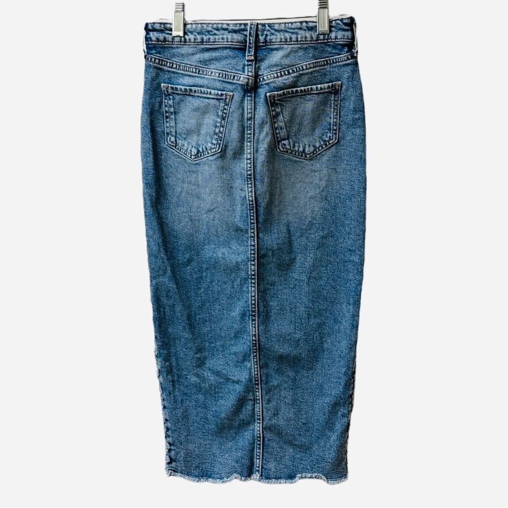 H&M Kids | Slit Denim Maxi Skirt - Picture 3 of 7